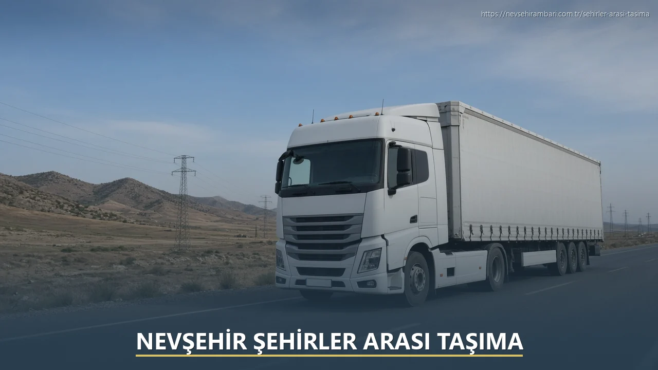 Nevşehir Ağır Yük Taşıma Teslim